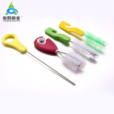 High Quality Long Handle Water Cup Brush Baby Bottle Cleaning Brush