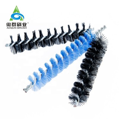 Industrial Test Tube Brush Abrasive Wire Tube Brush Nylon Wire Tube Brush